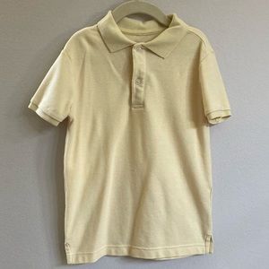 kids yellow polo shirt - size 8